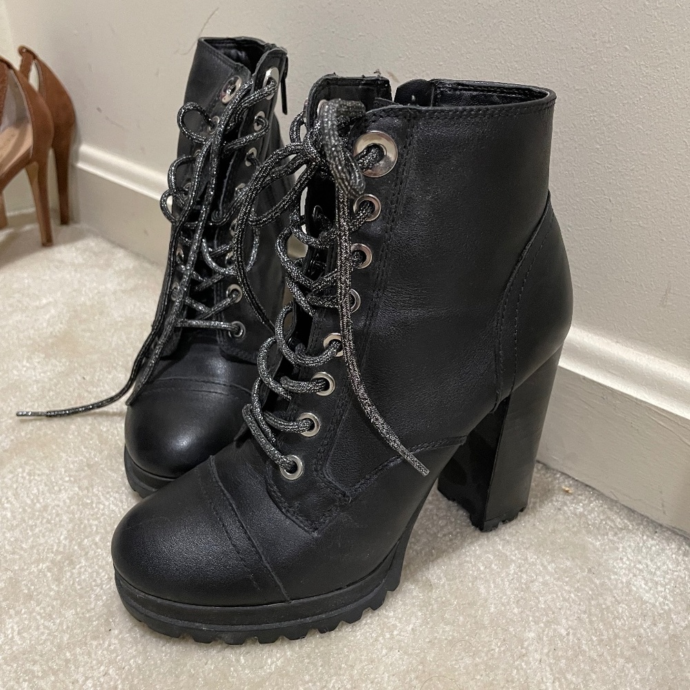 Aldo lace up bootie